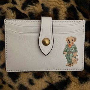 polo bear Ralph Lauren card holder wallet